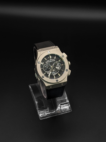 HUB Skeleton Dial (Black Strap)