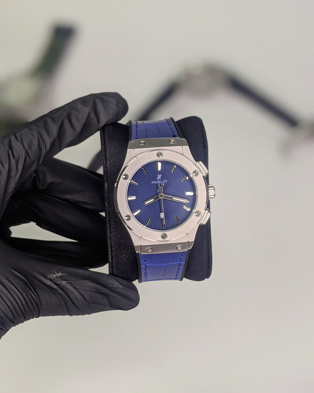 HUB Blue Classic Dial