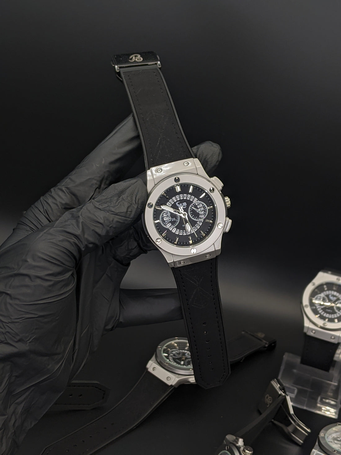 HB Skeleton Dial (Black Strap)