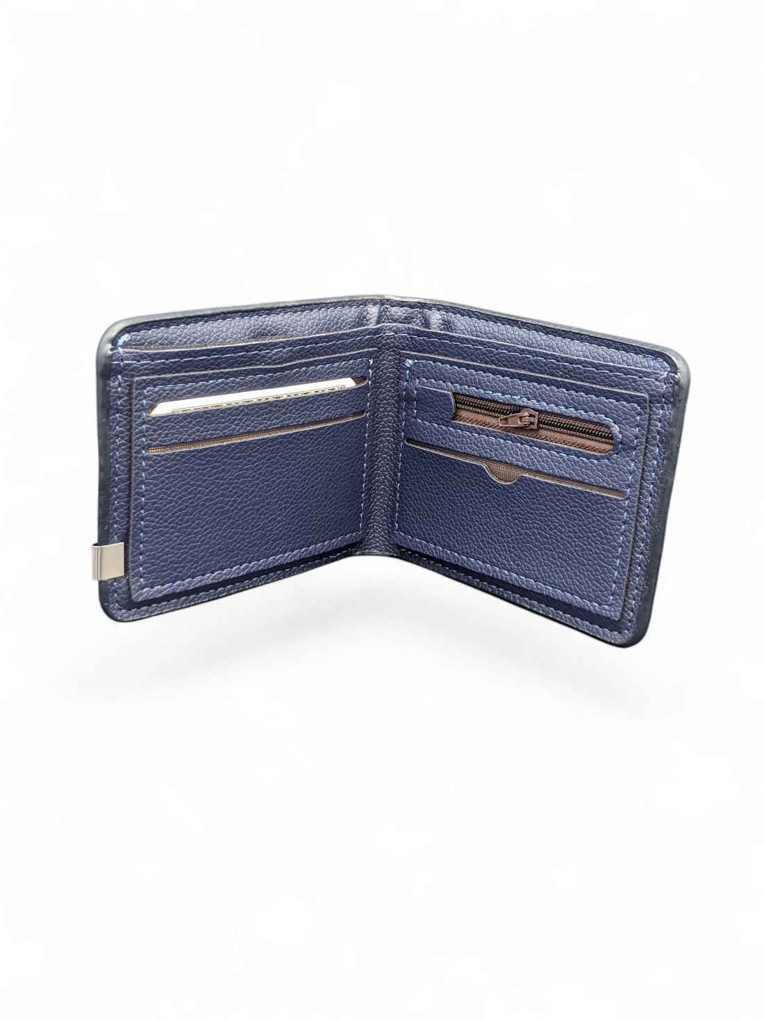 Blue Imported Quality Leather Wallet
