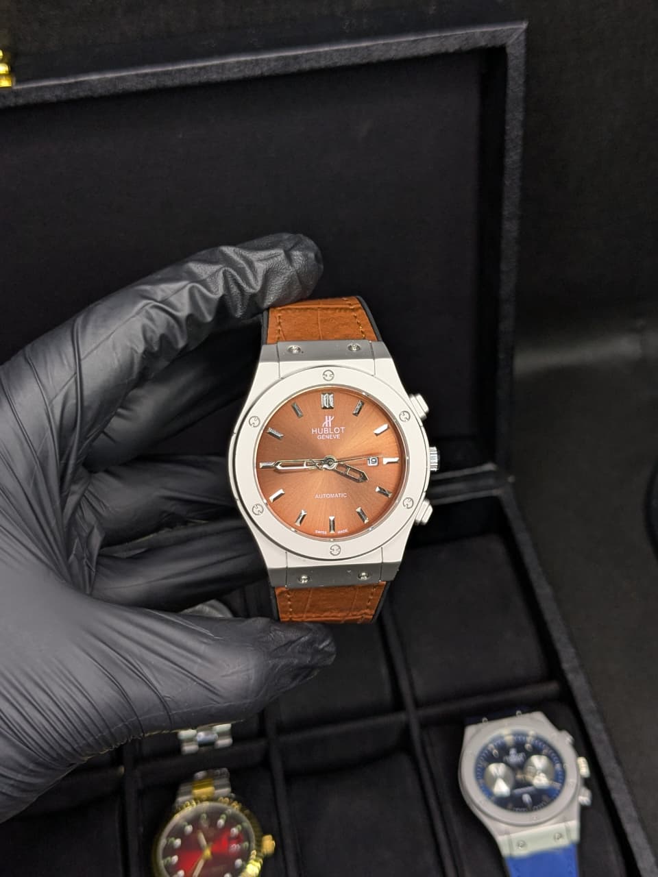 HB Skeleton Golden Dial (Golden Strap)